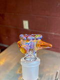 Bowl 18mm amber purplious c/l
