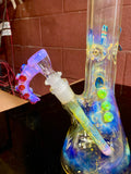 Beaker 40 by 7 pink slyme 14mm bowl