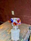 Bowl 18mm amber purplious
