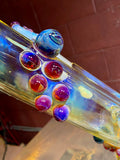 Large Head Banger ghost/blue amber purple and Lokis