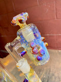 Large Head Banger amber purple set
