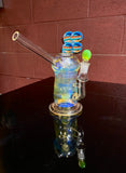 Ball vape Home run Hitter with right hand snorkel carb slime green 18 mm