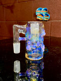 Dry catcher with marbles pink slyme 18mm