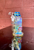 Ball vape Home run Hitter detachable mouthpiece, snorkel with push button carb amber purplious 18mm