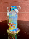 Ball vape Home run Hitter detachable mouthpiece, snorkel with push button carb amber purplious 18mm