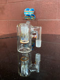 Ball vape dry catcher with push button carb 18mm