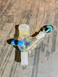 Pass through 14/18 blue amber