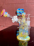 Ball vape Home Run Hitter and bowl detachable mouthpiece push button carb 18mm horns and marbles