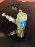 Ball vape dry catcher with push button carb 18mm ghost