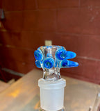 Bowl 18mm blue amber purple t/s