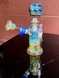 Ball vape home run hitter and bowl and push button carb pomegranate 18mm