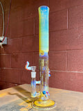 Large Head Banger ghost/blue amber purple and Lokis