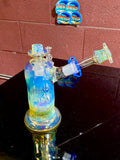 Ball vape home run hitter and bowl and push button carb pomegranate 18mm
