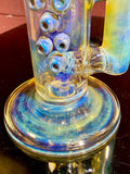 Large Head Banger 18mm blue, amber purple