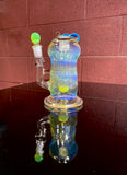 Ball vape Home run Hitter with right hand snorkel carb slime green 18 mm