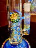Large head banger dry catcher set 18mm color aero￼