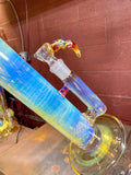 Large Head Banger amber purple