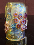 Dry catcher opaque aqua, caramel and amber purplious suckers 18mm