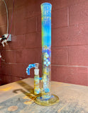 Large Head Banger Blue amber purple/ghost
