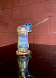 Ball Vape Home run Hitter with right side snorkel carb amber purple 18 mm