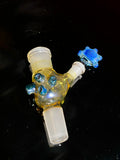 Pass through 18/18 blue amber purple with