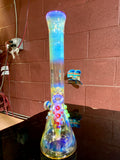 Beaker 40 by 7 pink slyme 14mm bowl