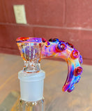 Bowl 18mm amber purple