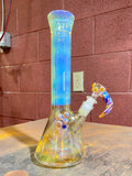 Beaker small amber purple 40by7