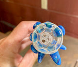 Bowl 18mm blue amber purple t/s