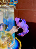 Short stack with 10mm carb pink slyme 18mm joint ball vape