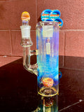 Ball vape ash catcher with perk 18mm caramel