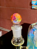 Ball vape Ash catcher with perk amber purple 18mm