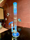 Large head banger dry catcher set 18mm color aero￼