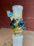 Pass through 18/18 blue amber purple