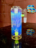 Ash Catcher with perk slyme green 14mm