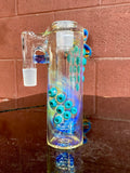 Ash catcher perk blue dream and opaque aqua suckers 18mm