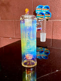 Ball vape Ash catcher with perk amber purple 18mm