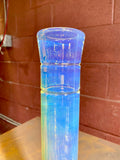 Beaker blue amber purple