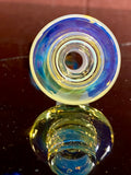 Ball vape home run hitter and bowl and push button carb pomegranate 18mm