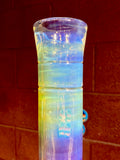 Large head banger 18mm Slyme Green / amber purple