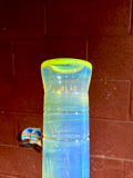 Beaker slyme green blue amber purple 50by 7 14mm bowl