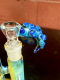 Large Head Banger 18mm blue, amber purple
