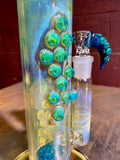 Large head banger 18mm peacock