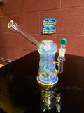 Ball vape home run hitter with right snorkel carb opaque aqua 18mm