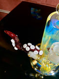Short stack with 10mm carb  18mm joint red blizzard 60mm can ball vape