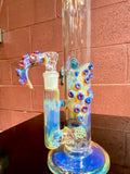 Large Head Banger 18mm amber purplious