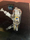 Ball vape dry catcher with push button carb 18mm