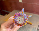 Bowl 18mm amber purplious c/l