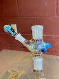 Pass through 14/18 blue amber
