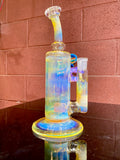 Short stack with 10mm carb pink slyme 18mm joint ball vape